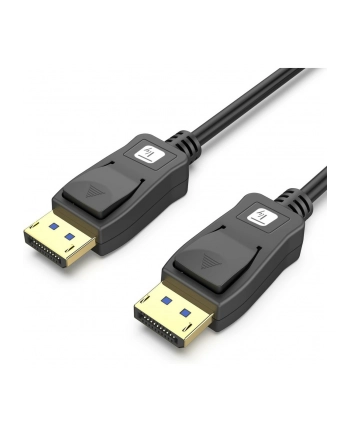 TECHLY DisplayPort 2.1 Audio/Video Cable M/M 4K 5m Black nr 2