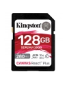 KINGSTON 128GB Canvas React Plus SDXC UHS-II 280R/100W U3 V60 for Full HD/4K - nr 17