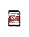 KINGSTON 128GB Canvas React Plus SDXC UHS-II 280R/100W U3 V60 for Full HD/4K - nr 9