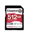 KINGSTON 512GB Canvas React Plus SDXC UHS-II 280R/150W U3 V60 for Full HD/4K - nr 14