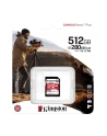 KINGSTON 512GB Canvas React Plus SDXC UHS-II 280R/150W U3 V60 for Full HD/4K - nr 19