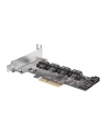 no name Silverstone SST-ECS06 SATA Karta Adaptera, PCIe 30, 6x SATA 6G - Low Profile - nr 10