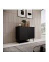 cama meble Komoda 2D ONDA 98x45x85 czarny - nr 3