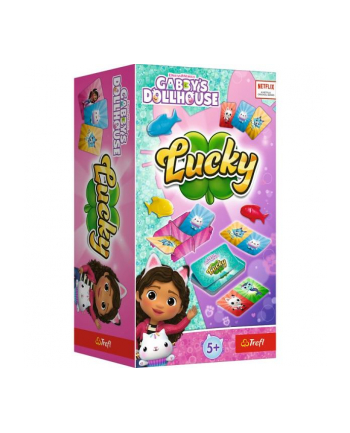 Lucky Koci Domek Gabi. Gabby's Dollhouse gra planszowa 02592 Trefl