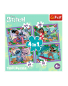 Puzzle 4w1 Szalony dzień Lilo 'amp; Stitch. 34633 Trefl - nr 7