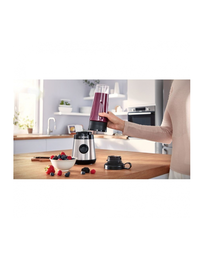 no name Bosch VitaPower Blender MMB2111M Tabletop 450 W Jar material Tritan Jar capacity 06 L Ice crushing Silver/Sainless steel główny