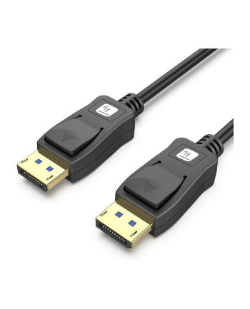 TECHLY DisplayPort 2.1 Audio/Video Cable M/M 4K 1m Black