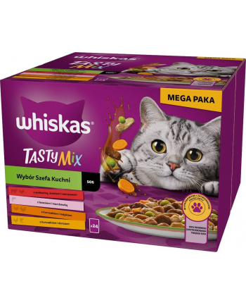 WHISKAS Adult Wybór Szefa Kuchni w sosie 24x85g