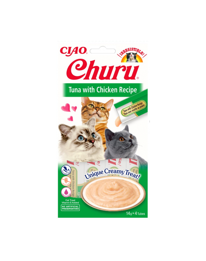 inaba Przysmak CHURU Snack Puree 2x14g główny