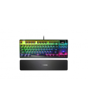 no name SteelSeries Apex 7 TKL Klawiatura Gamingowa, QX2 CZERWONY, LED RGB - Czarny