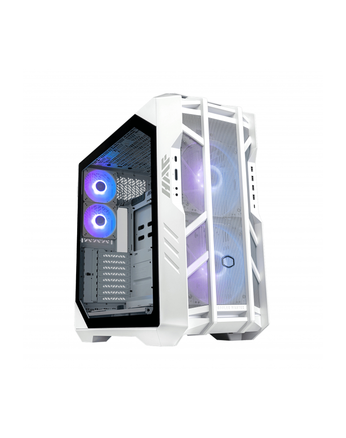 COOLER MASTER Obudowa HAF 700 ARGB Full Tower Z Oknem Led + Kontroler Biała główny