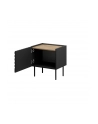 cama meble Szafka nocna ONDA 2szt 50x40x54 czarny - nr 2