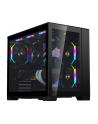 Obudowa Lian Li O11D MINI-X ATX Midi Tower bez zasilacza z oknem czarna + Mini Riser Card - nr 9