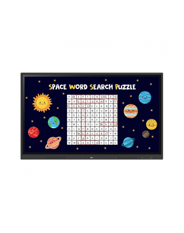 Monitor interaktywny LG 75TR3DK-B 75'' 4K główny