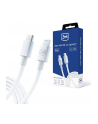 3mk pczerwonyection Kabel USB C/ Lightning 3mk Hyper Silicone Cable Type-C to Lightning 20W 3A biały - nr 2