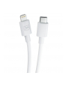 3mk pczerwonyection Kabel USB C/ Lightning 3mk Hyper Silicone Cable Type-C to Lightning 20W 3A biały - nr 4