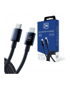 3mk pczerwonyection Kabel USB C/ Lightning 3mk Hyper Silicone Cable Type-C to Lightning 20W 3A czarny - nr 2