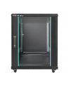 Szafa RACK Qoltec 19'' | 15U | 600 x 600 x 855 | Stalowa obudowa - nr 15
