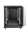 Szafa RACK Qoltec 19'' | 15U | 600 x 600 x 855 | Stalowa obudowa - nr 3