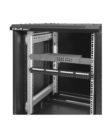 Szafa RACK Qoltec 19'' | 15U | 600 x 600 x 855 | Stalowa obudowa