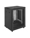 Szafa RACK Qoltec 19'' | 15U | 600 x 600 x 855 | perforowane drzwi | stalowa obudowa - nr 11