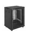 Szafa RACK Qoltec 19'' | 15U | 600 x 600 x 855 | perforowane drzwi | stalowa obudowa - nr 2