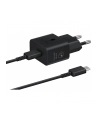 Ładowarka Samsung Power Adapter 25W USB-C Fast Charge 1m Black - nr 52