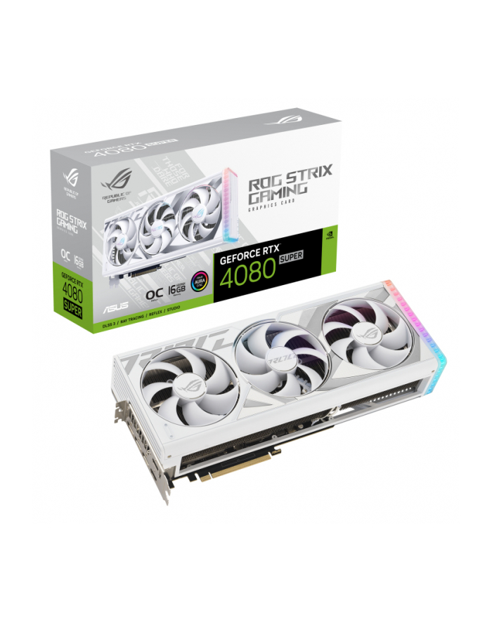 Karta graficzna ASUS ROG Strix GeForce RTX 4080 SUPER OC 16GB WHITE główny