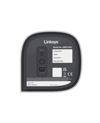 System Mesh LINKSYS MBE7001-KE Tri-Band Mesh WiFi 7 1-pack