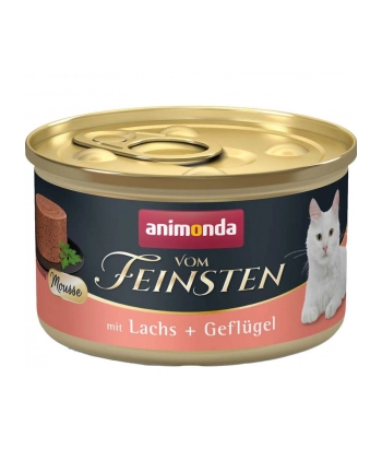 ANIMONDA Vom Feinsten Mus Łosoś i drób 85g nr 1