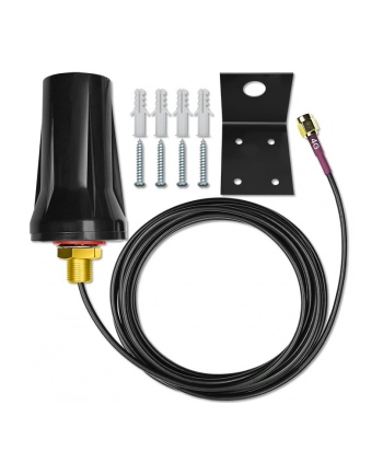 qoltec Antena 4G LTE DUAL | 7dBi | dookólna | Zewnętrzna nr 2