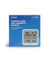 Stacja pogody SAVIO CT-01/W bezprzewodowa, czujnik temperatury i wilgotności, LCD, do użytku wewnętrznego, uchwyt z magnesem - nr 3