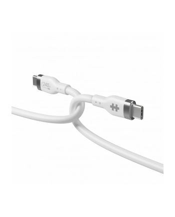 Hyper HyperJuice 240W Silicone USB-C/USB-C 2m biały (HJ4002WHGL) nr 1