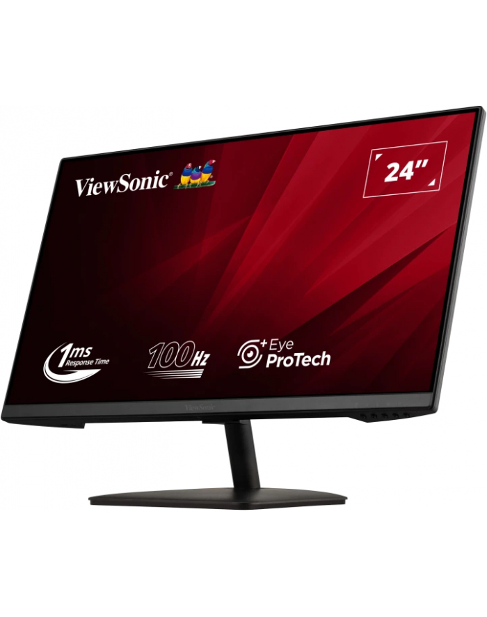 viewsonic europe Monitor ViewSonic 23,8'' VA2408-MHDB (VS19772) HDMI DP VGA 3xUSB głośniki 2x2W główny