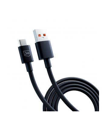 3mk pczerwonyection Kabel USB A do C - 3mk Hyper Cable A to C 60W 1.2m czarny