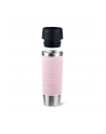 Emsa TRAVEL MUG Waves Grande thermal mug (light pink/stainless steel, 0.5 liters) - nr 11