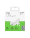 belkin Ładowarka sieciowa BoostCharge 42W USB-C 3 0W USB-A 12W biała - nr 24