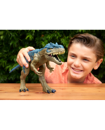 Jurassic World Allozaur Straszny atak Dinozaur z funkcją HRX50 MATTEL