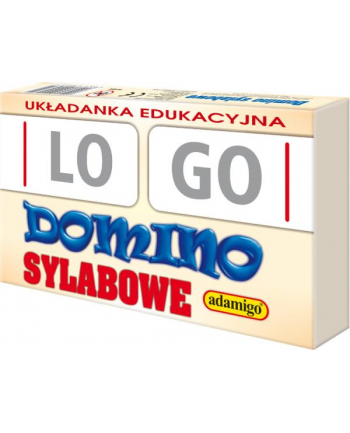 Domino Sylabowe - układanka edukacyjna ADAMIGO