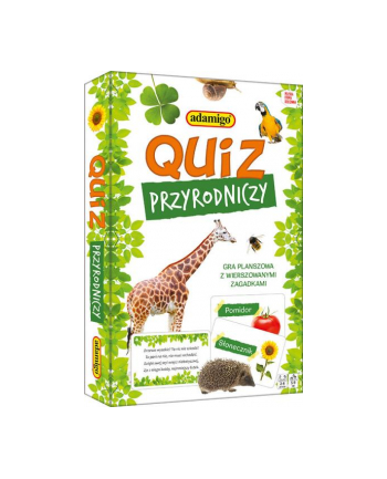 Quiz przyrodniczy z zagadkani quiz ADAMIGO