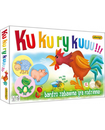 Kukuryku - bardzo zabawna gra rodzinna ADAMIGO