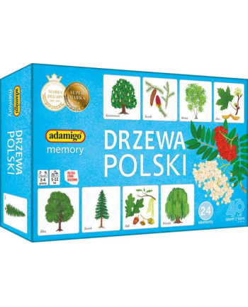 Memory Drzewa Polski gra pamięciowa ADAMIGO