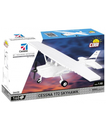 COBI 26620 Samoloty cywilne Cesna 172 Skyhawk W160 160 klocków