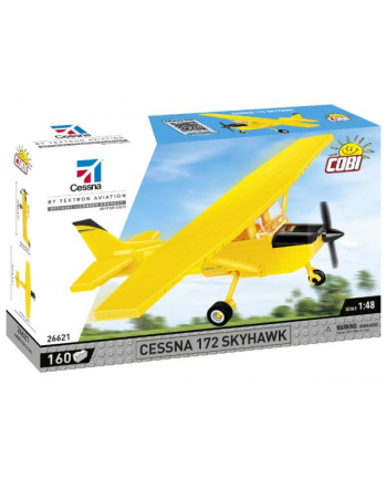 COBI 26621 Samoloty cywilne Cesna 172 Skyhawk Y160 160 klocków