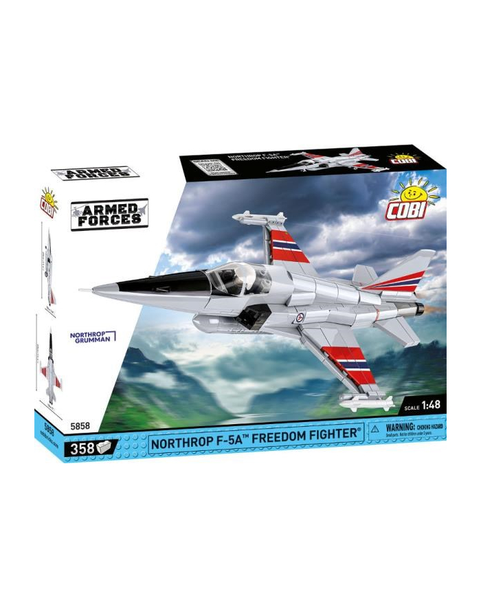 COBI 5858 Armed Forces Northrop F-5E Freedom F. 358 klocków główny
