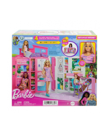 Barbie Przytulny domek + Lalka zestaw HRJ77 p2 MATTEL