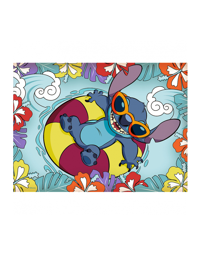 Puzzle 30el Lilo i Stitch na wakacjach. 18305 Trefl główny