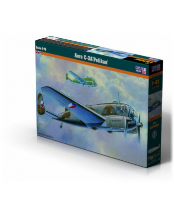 olymp aircraft Model samolotu do sklejania Aero C-3 Pelikan 1:72