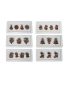 Unold Chocolatier Christmas Edition 48967, chocolate fountain (brown/silver, 25 watts, 12 Christmas molds) - nr 31