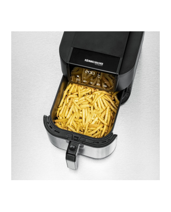 Rommelsbacher hot air fryer FRH 1500 XL (Kolor: CZARNY/stainless steel, 1,500 watts)